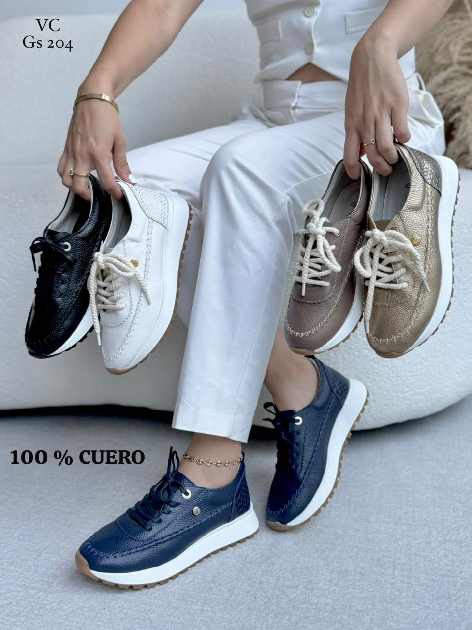 Cuero Calzado variado