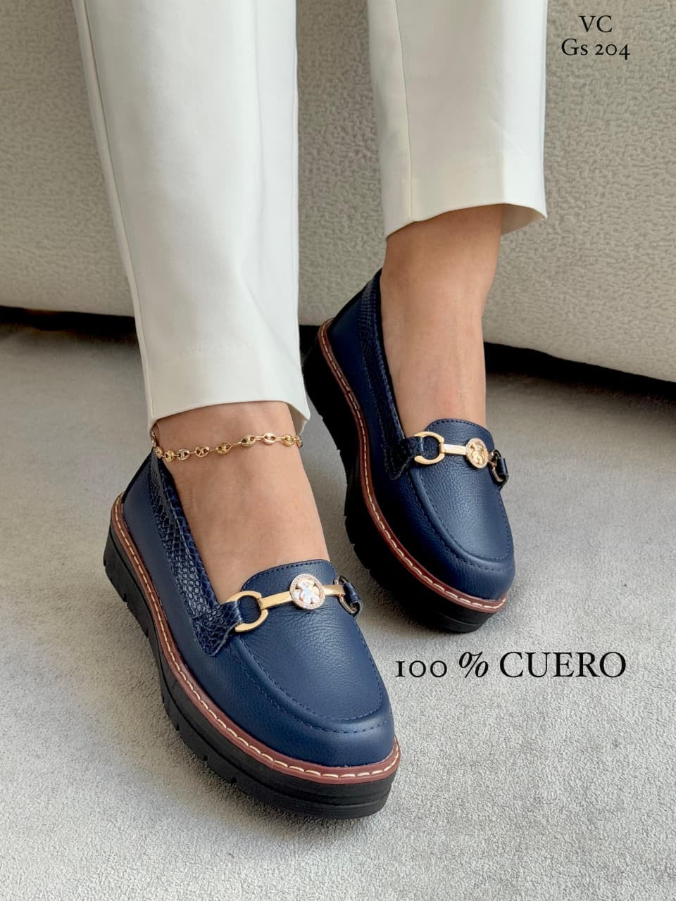 Mocasin Cuero