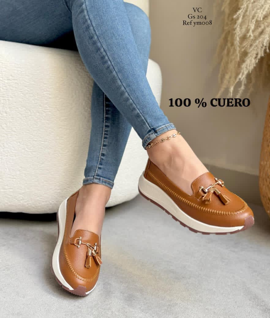 Mocasin Cuero