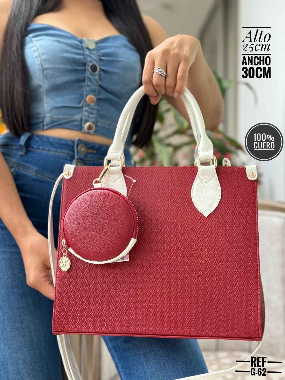 Cartera Cuero
