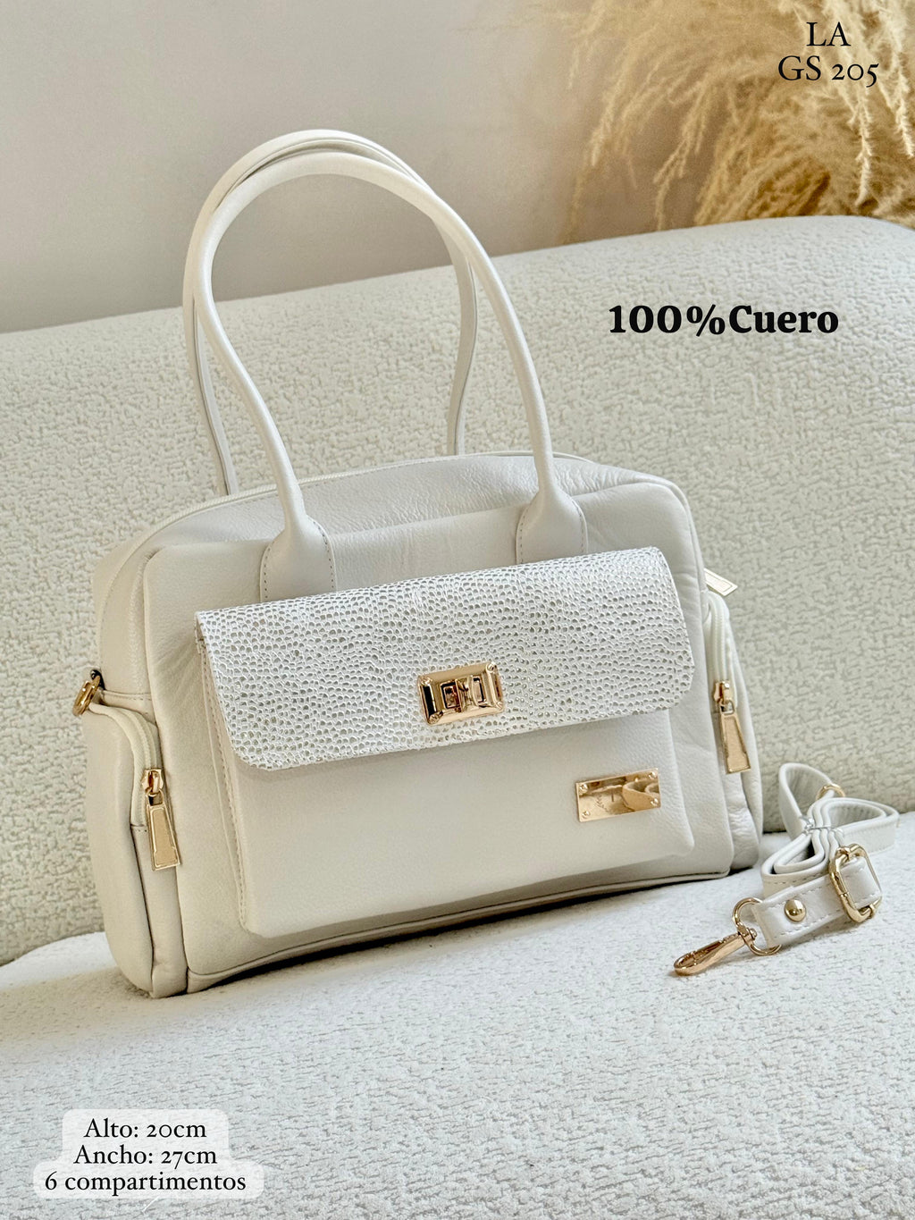 Cartera Cuero