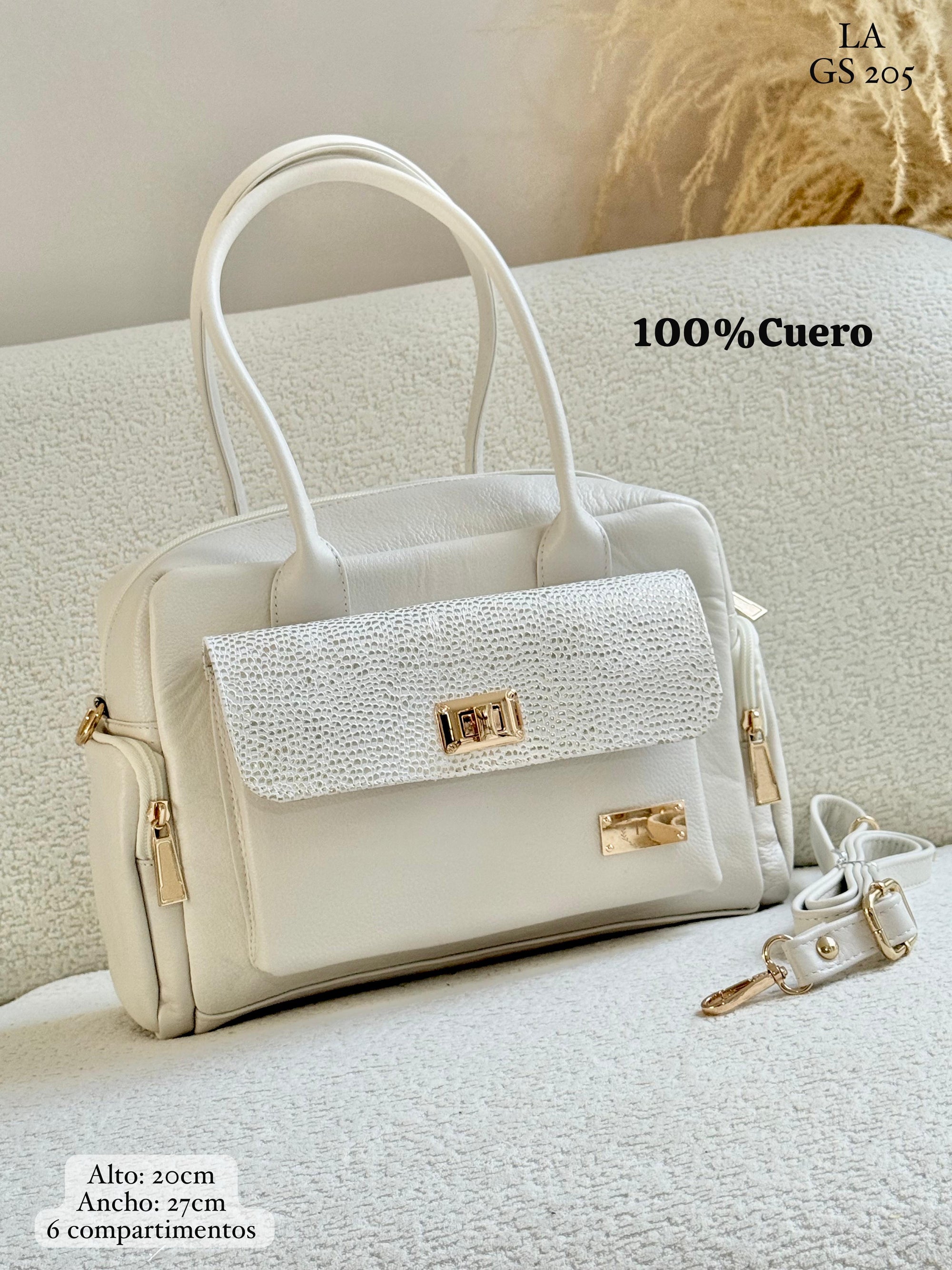 Cartera Cuero