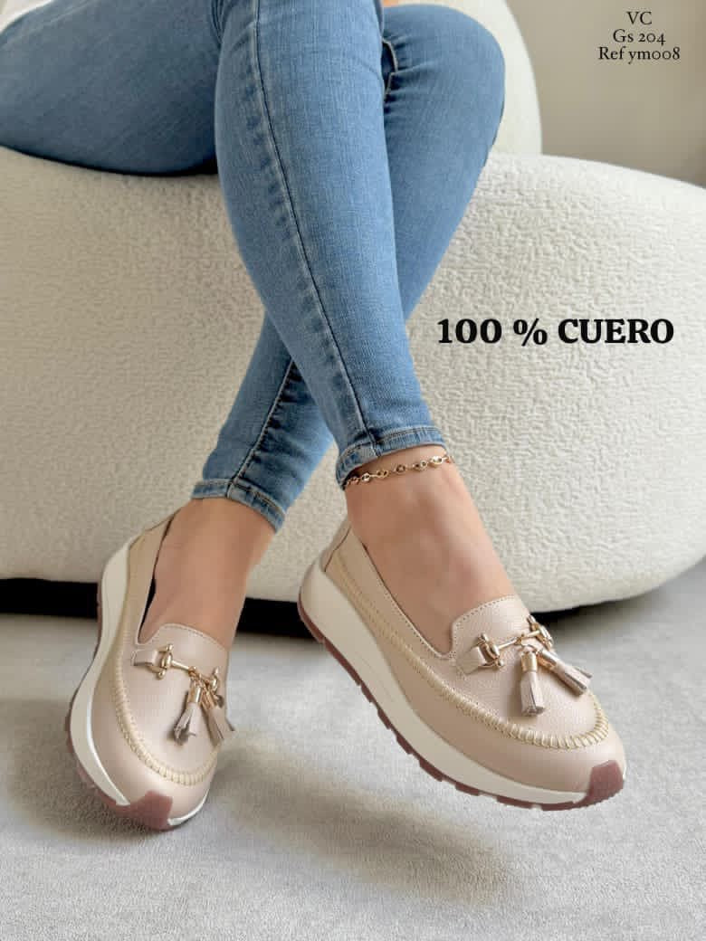 Mocasin Cuero