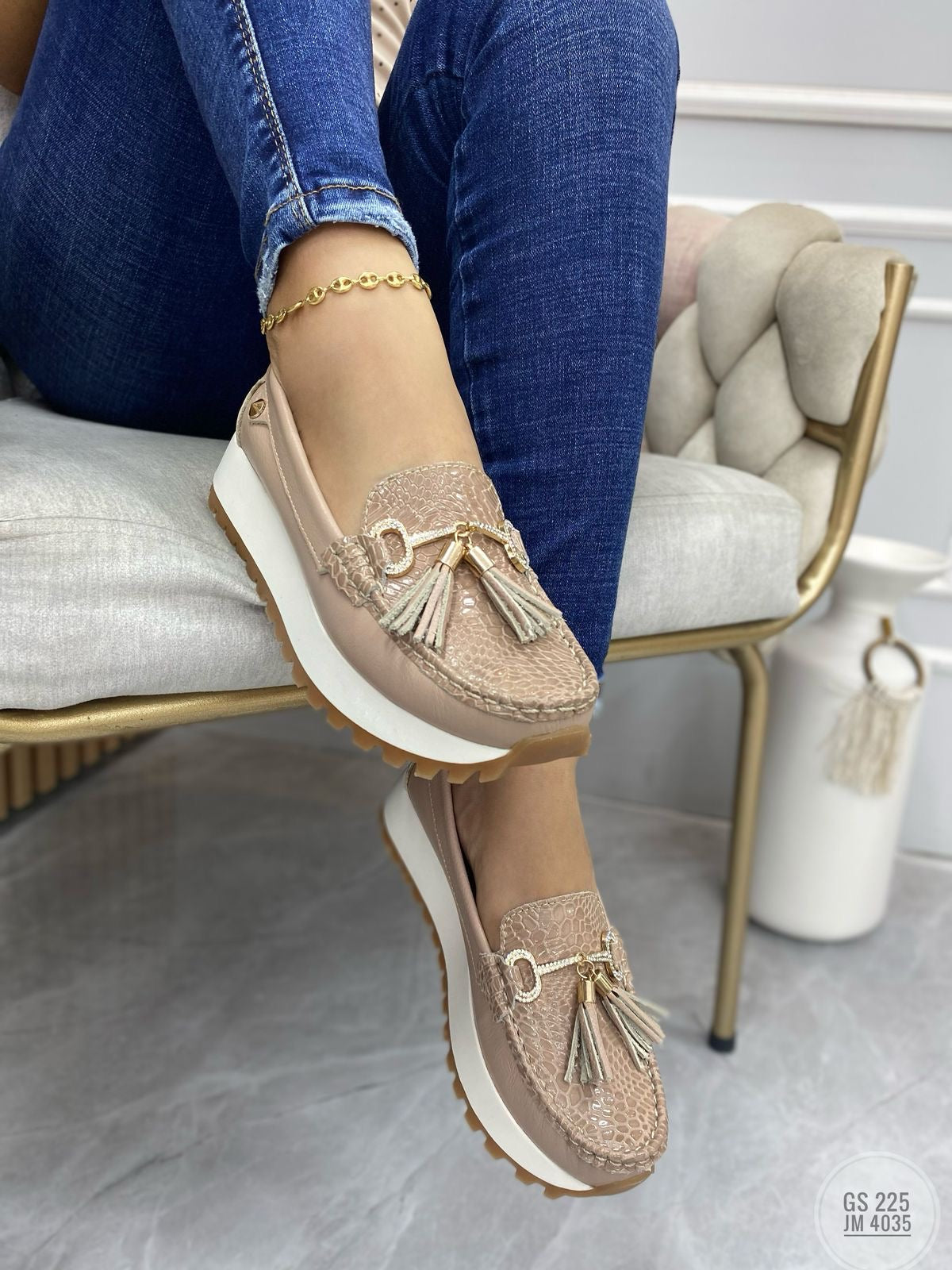 Mocasin Cuero