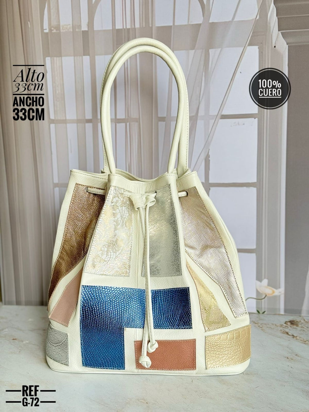 Cartera Cuero