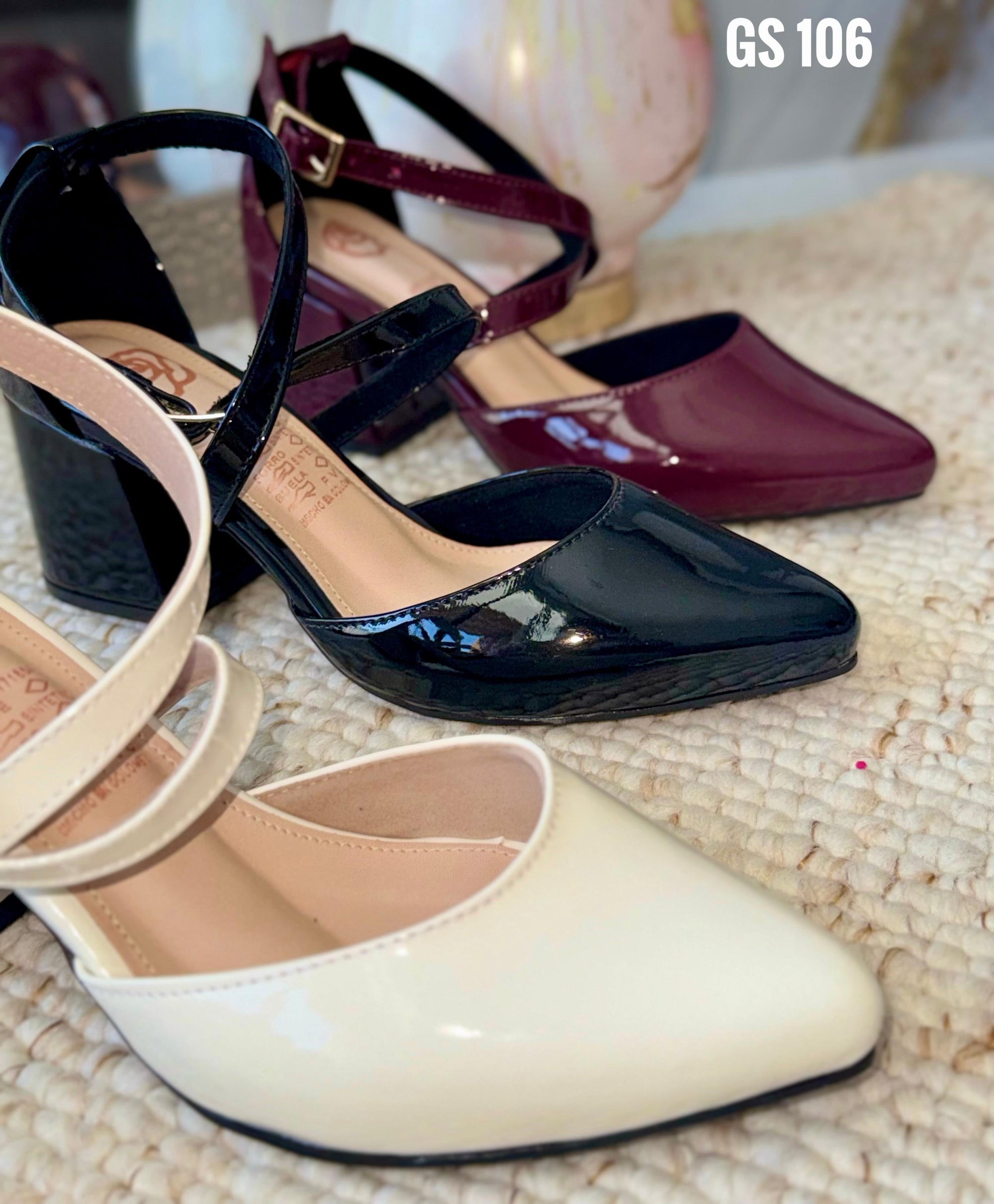 Tacón Cuadrado sintético