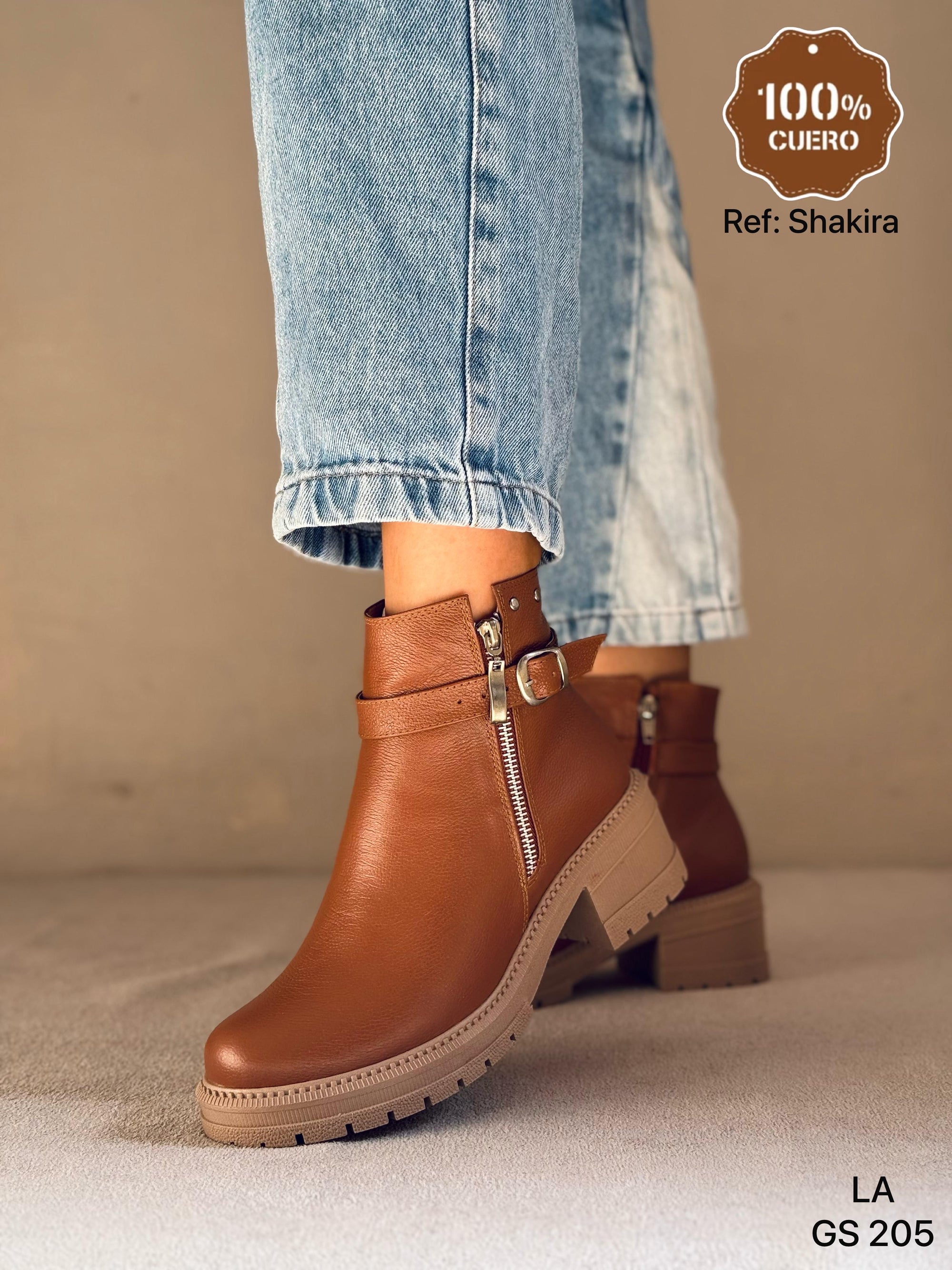 Bota de Cuero