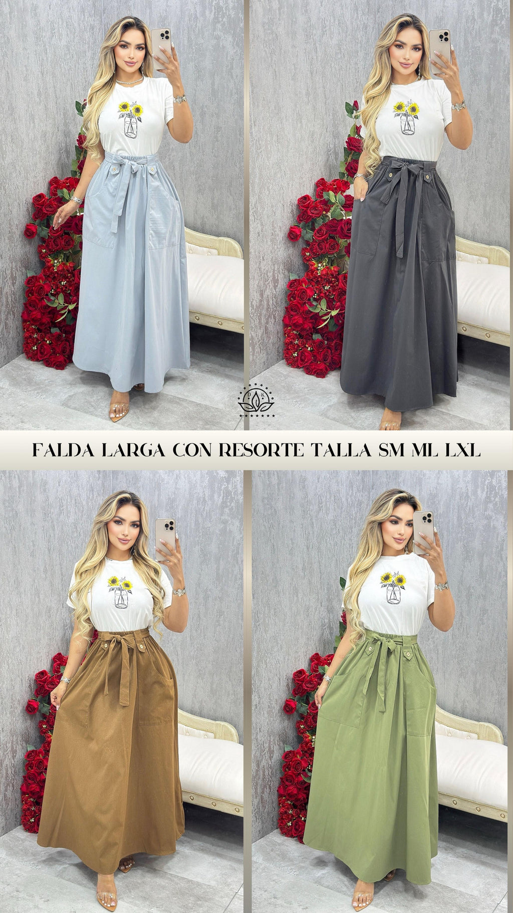 Falda Larga