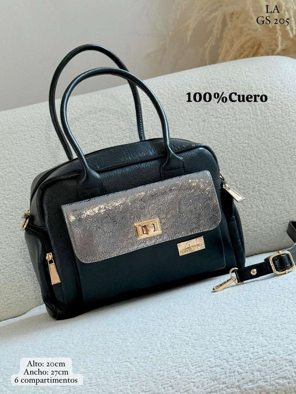 Cartera Cuero