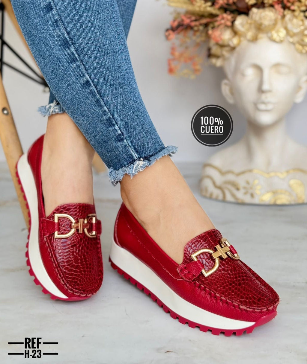Mocasin Cuero