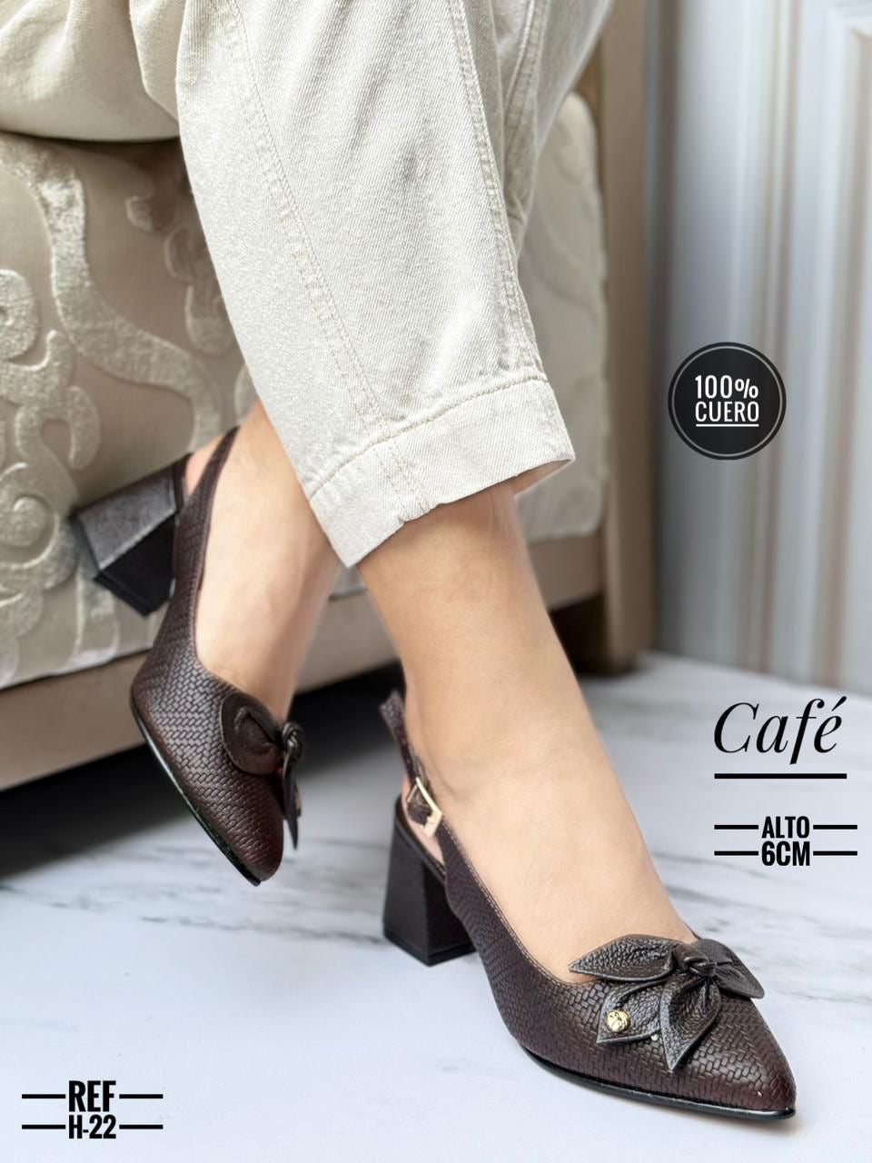 Tacón Cuero