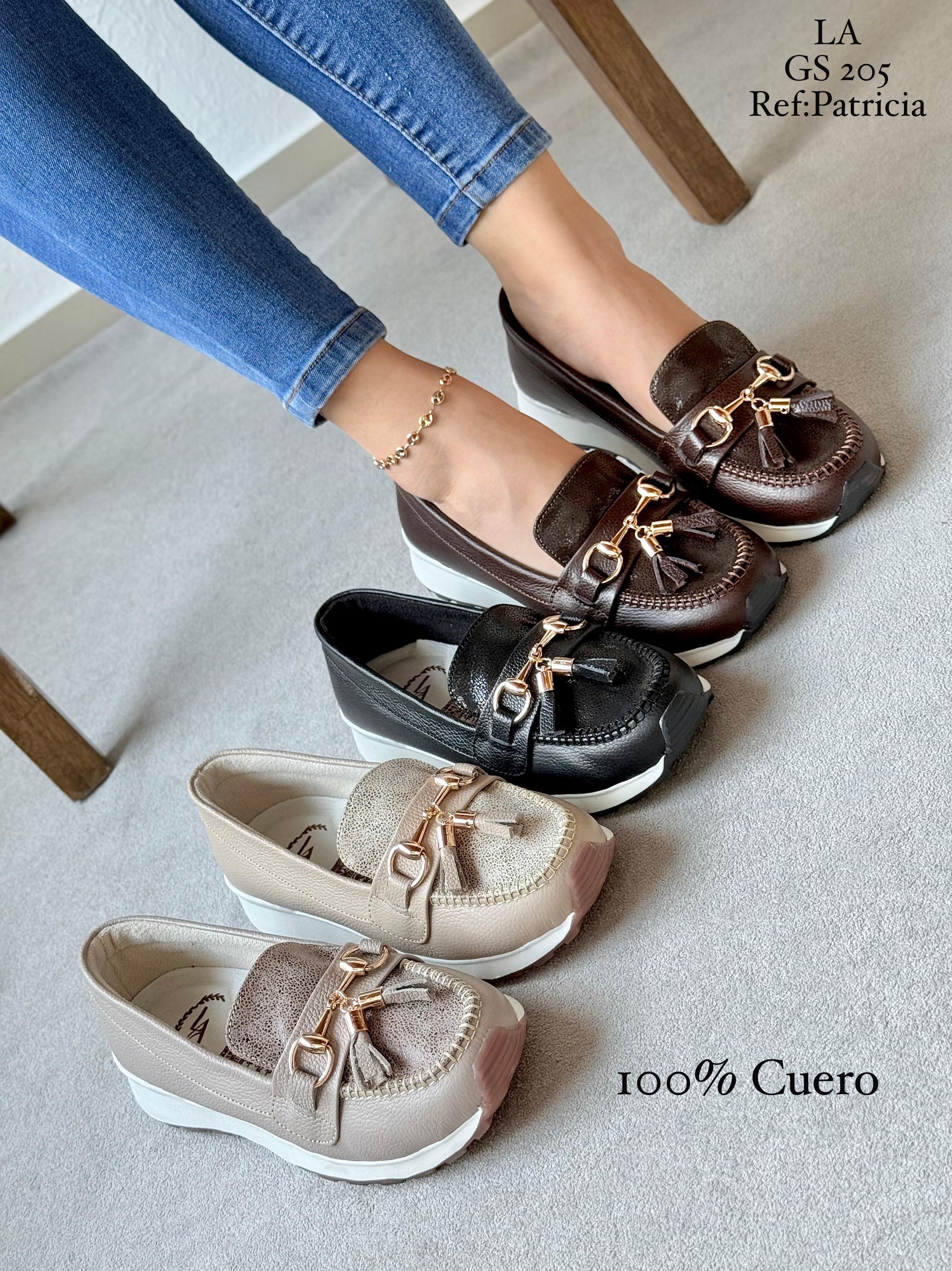 Mocasin Cuero