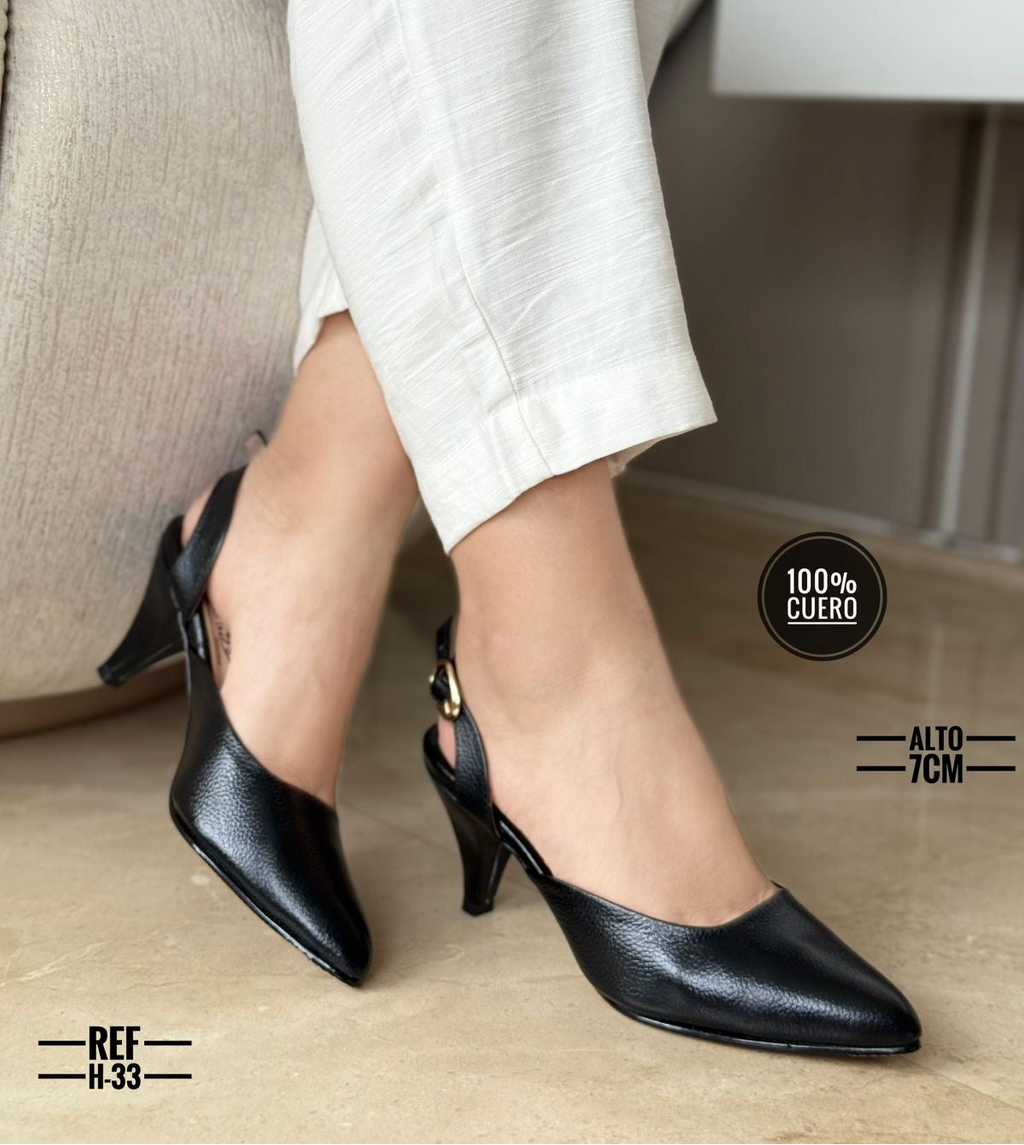 Tacón Cuero