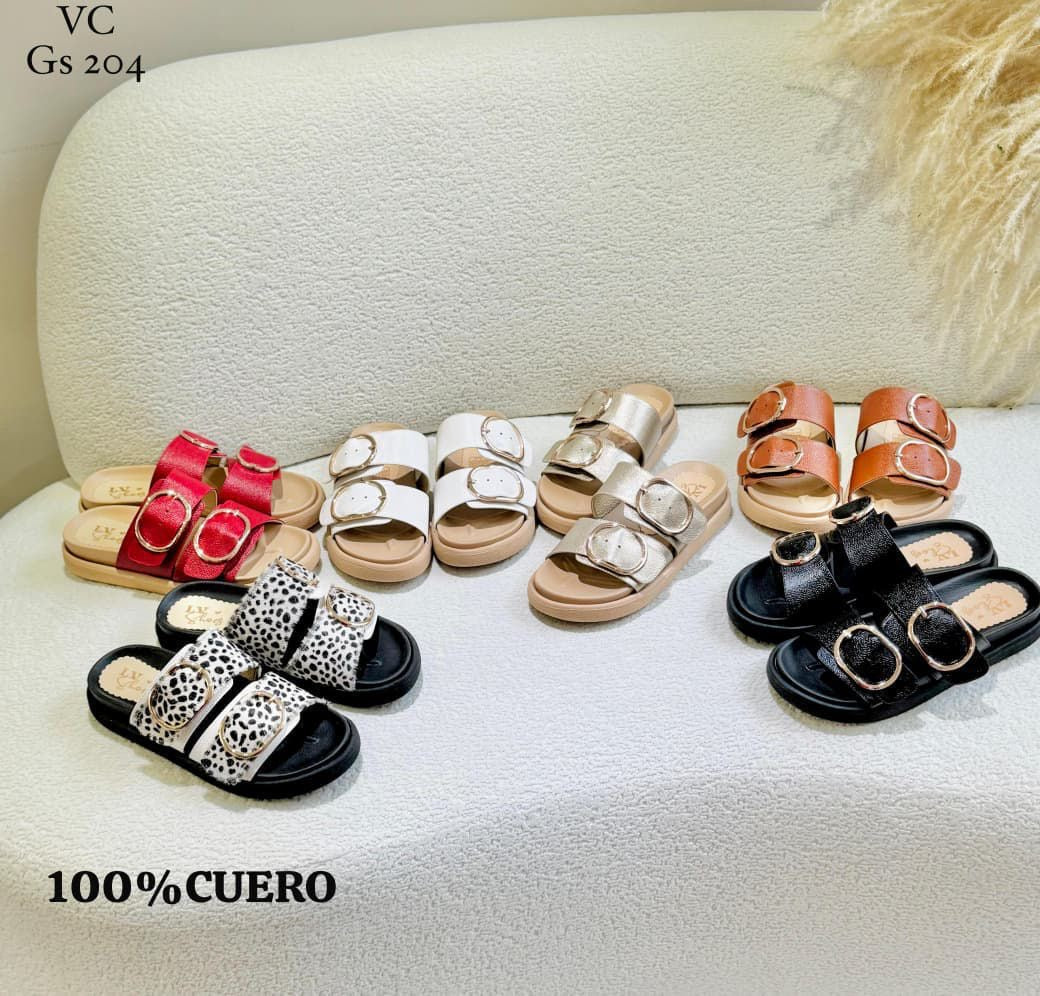 Sandalia Cuero