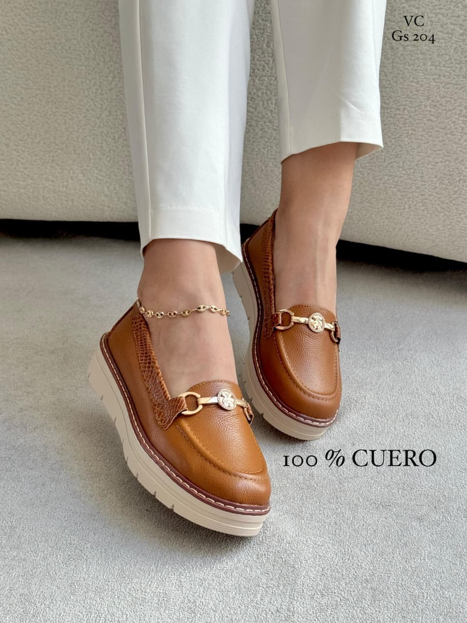 Mocasin Cuero