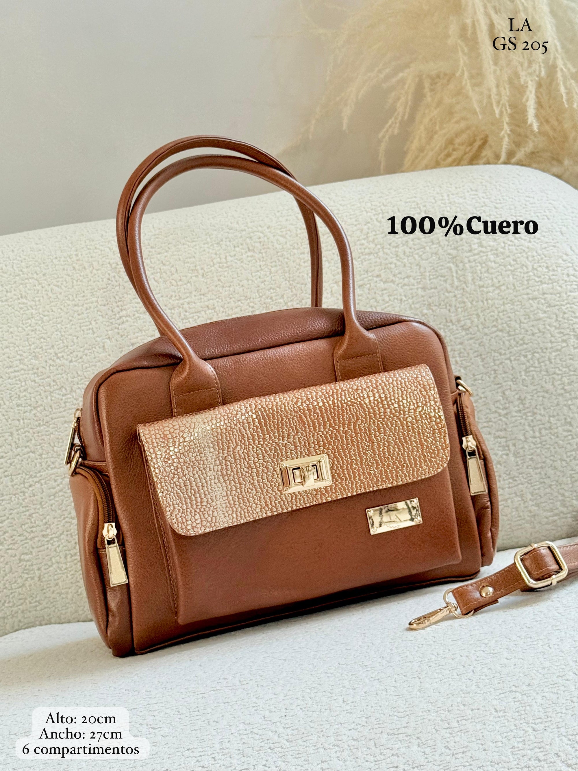 Cartera Cuero