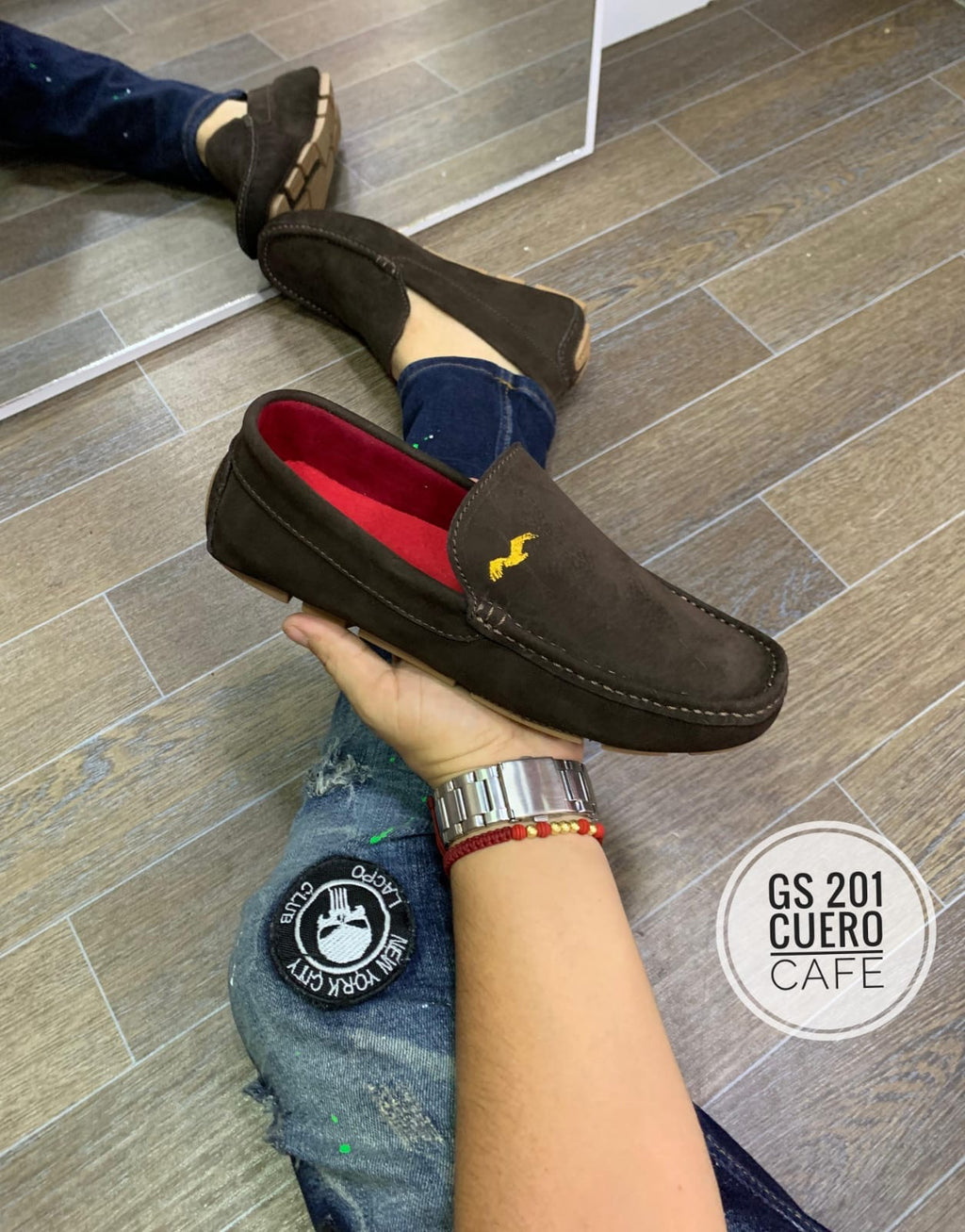 Mocasin Cuero
