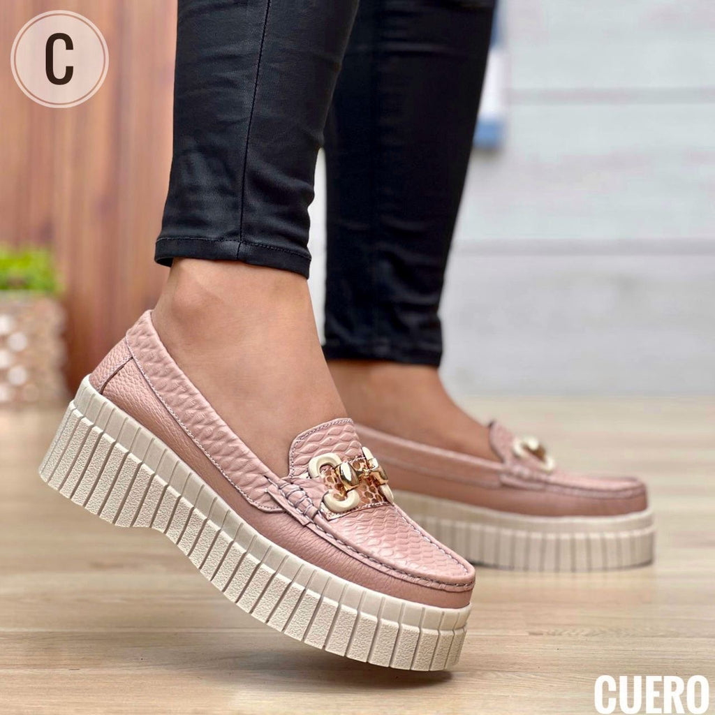 Mocasin Cuero