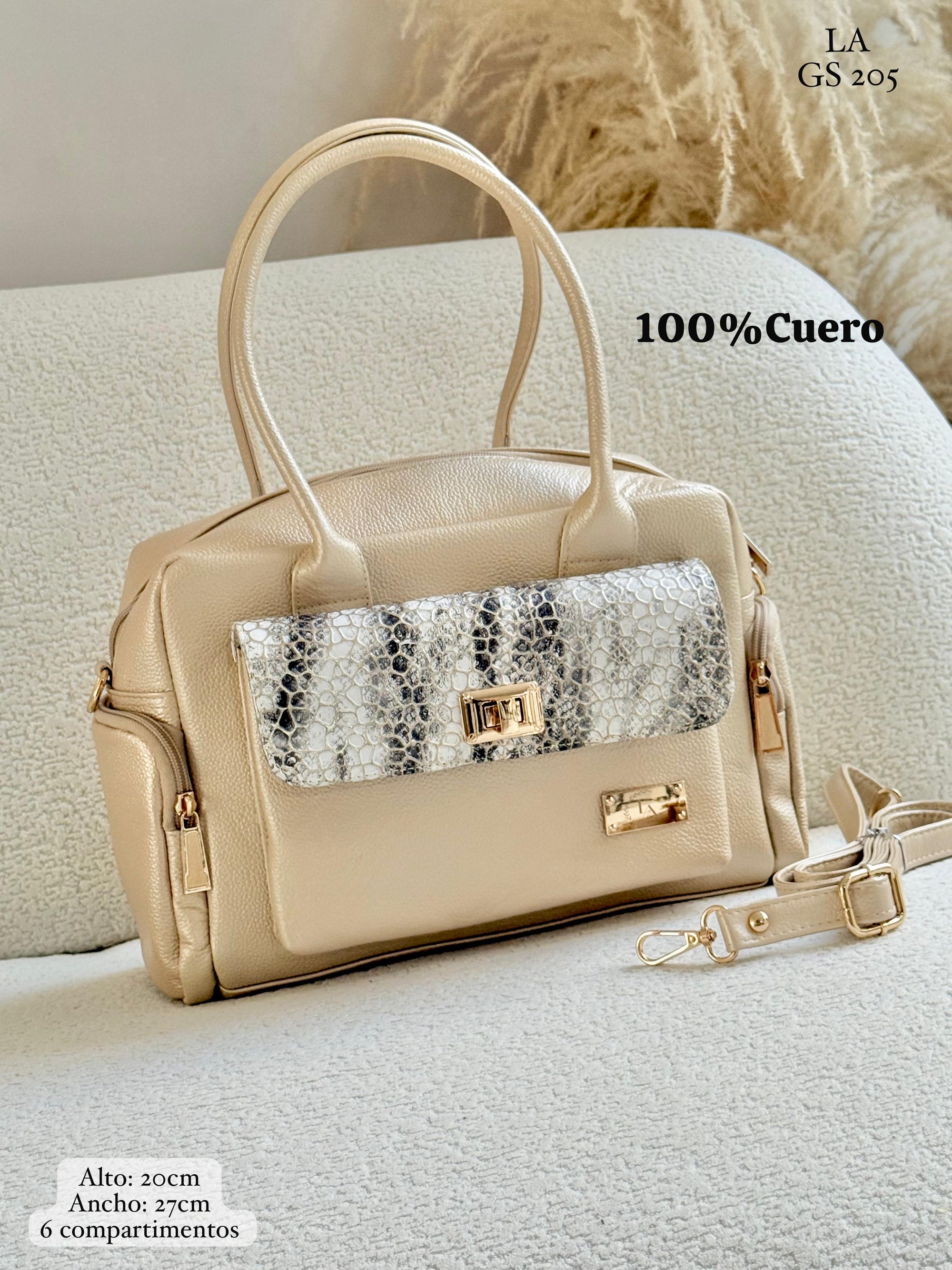 Cartera Cuero
