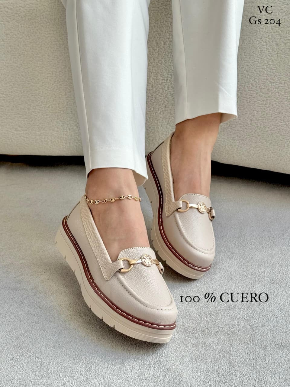 Mocasin Cuero