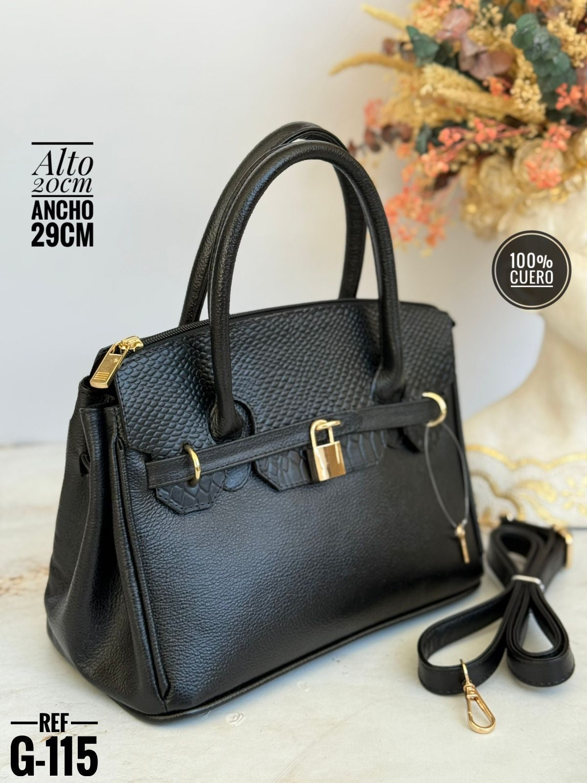 Cartera Cuero