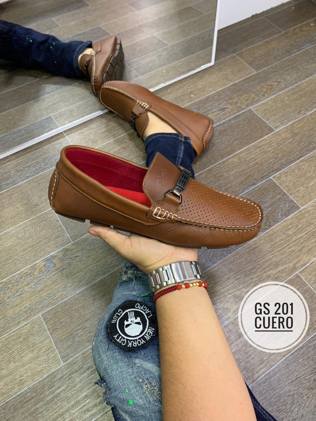 Mocasin Cuero