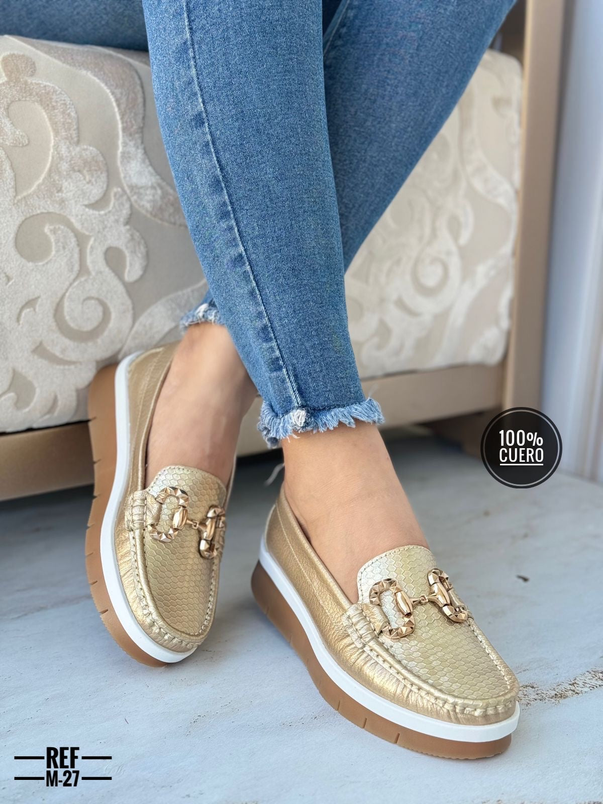 Mocasin Cuero