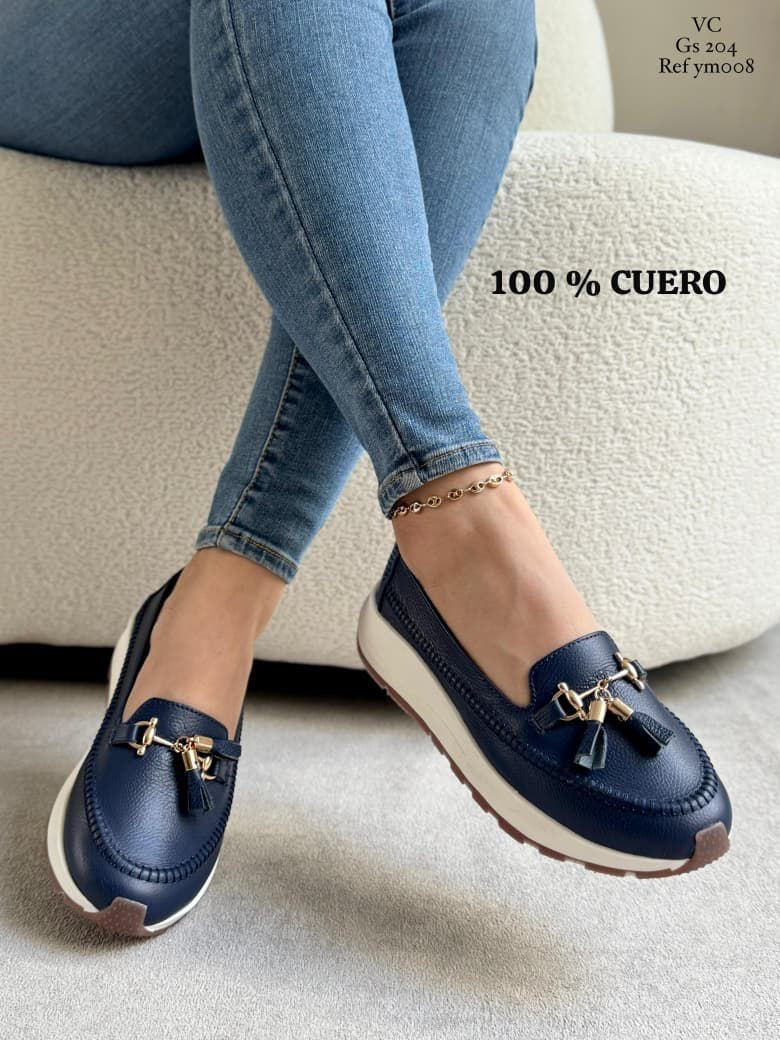 Mocasin Cuero