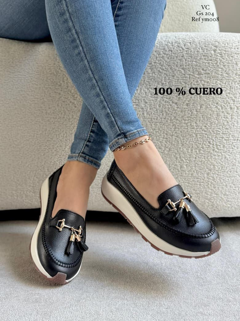 Mocasin Cuero