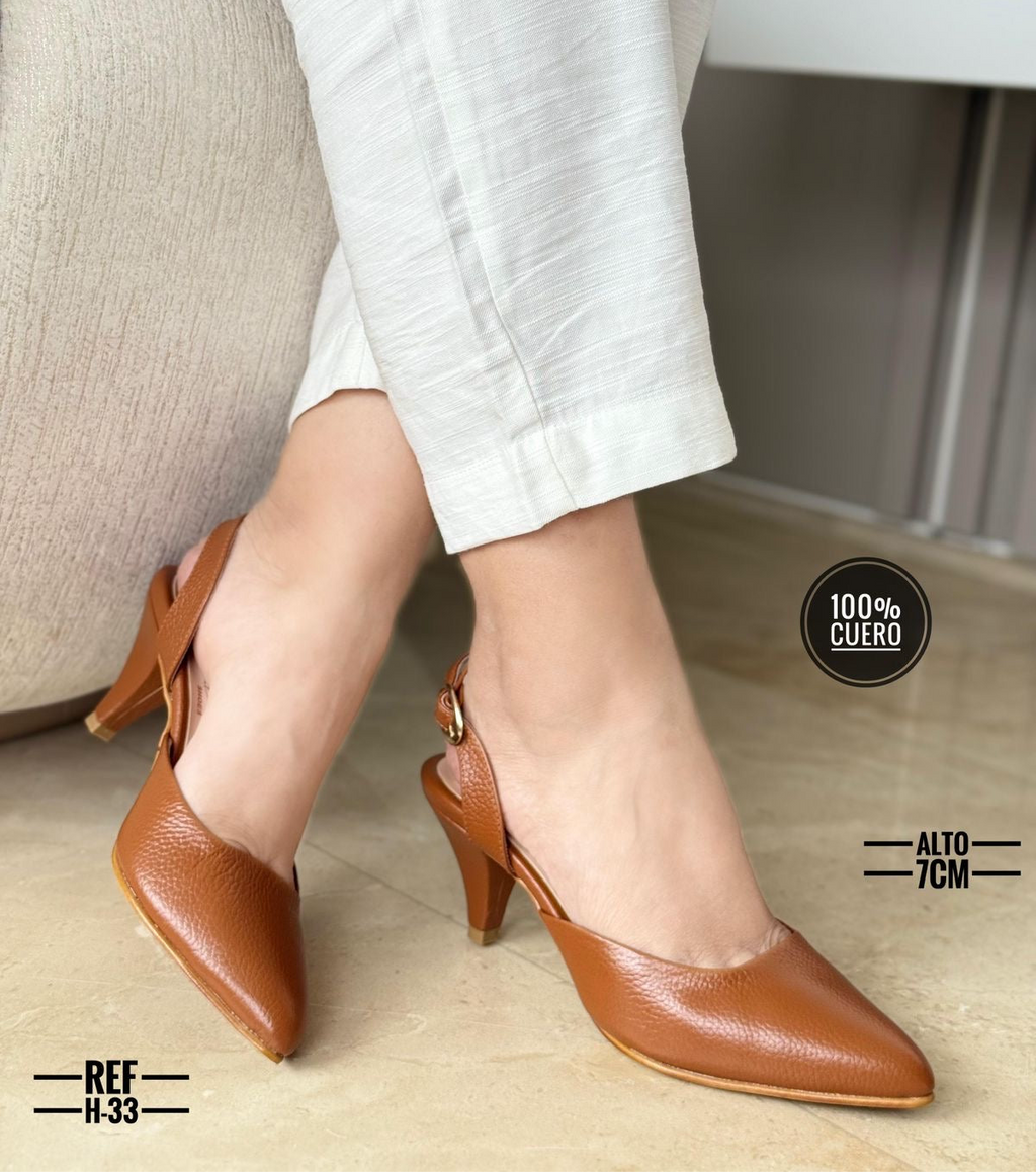 Tacón Cuero