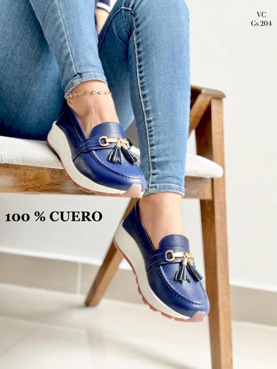Mocasin Cuero