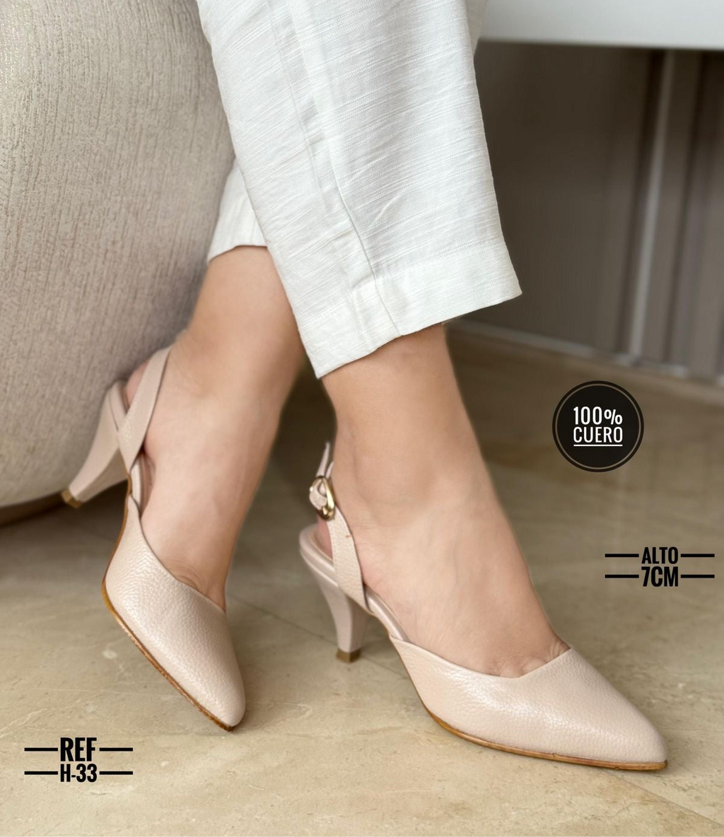 Tacón Cuero