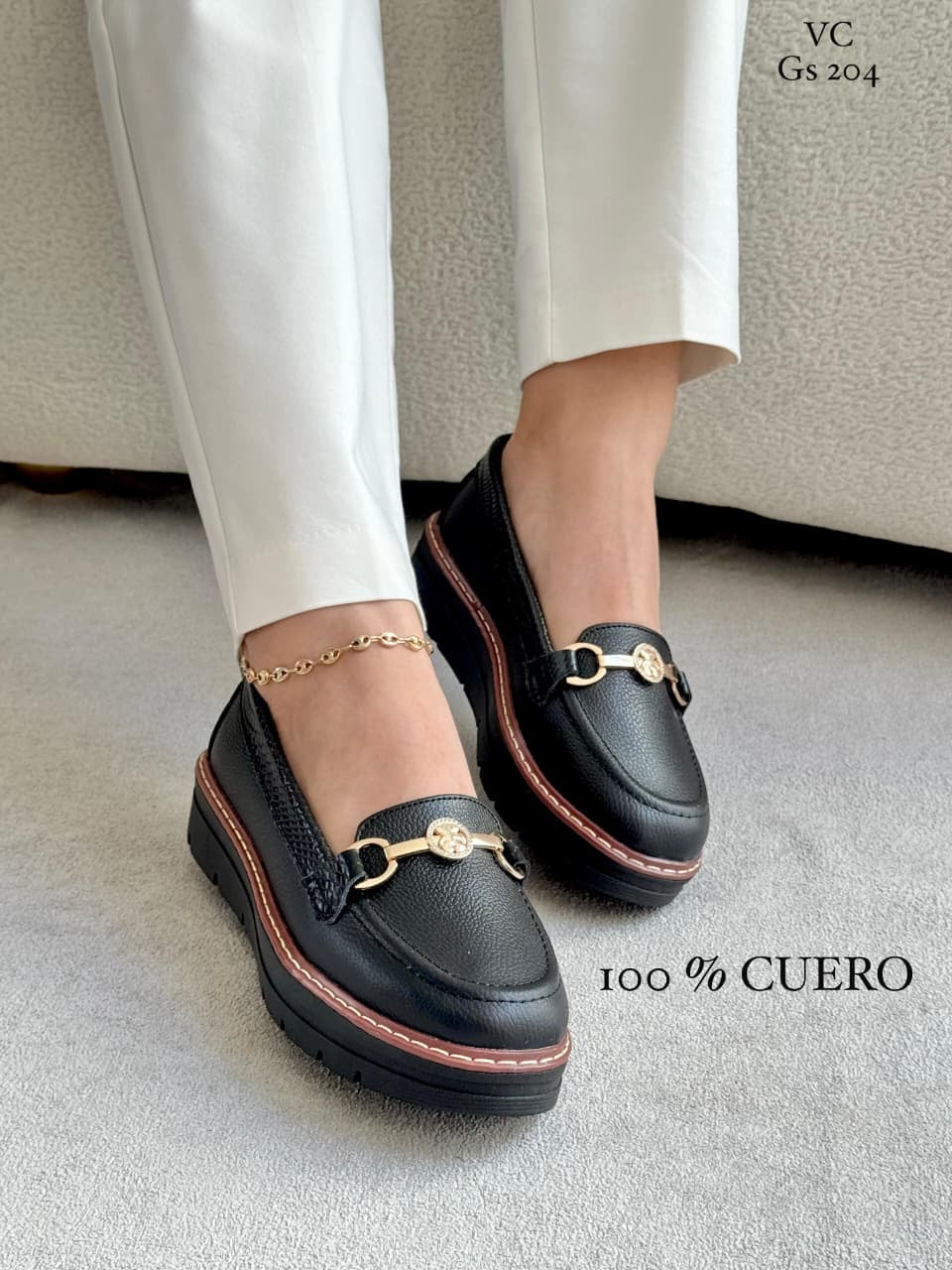 Mocasin Cuero
