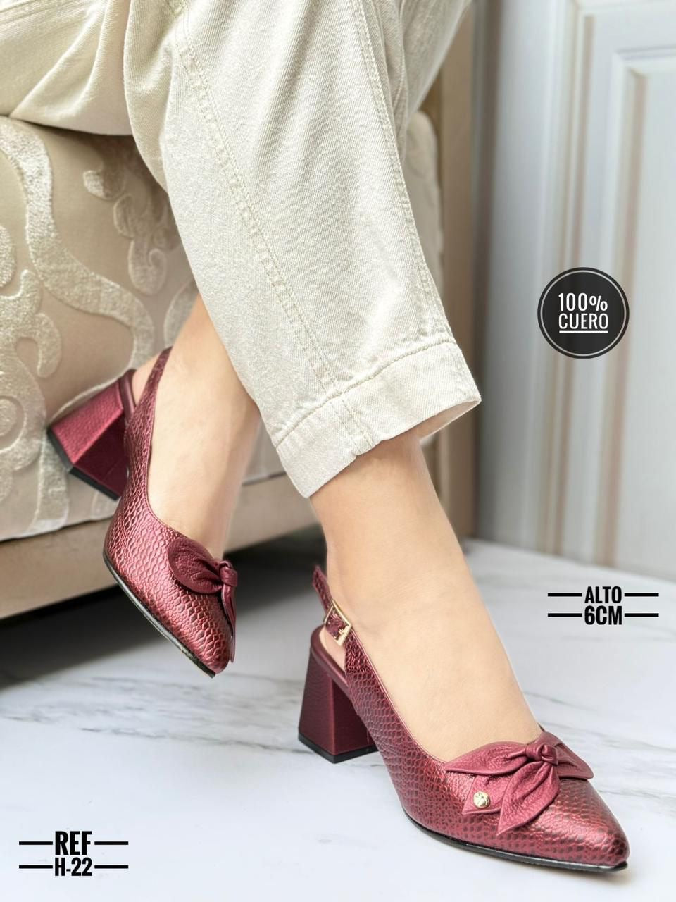 Tacón Cuero